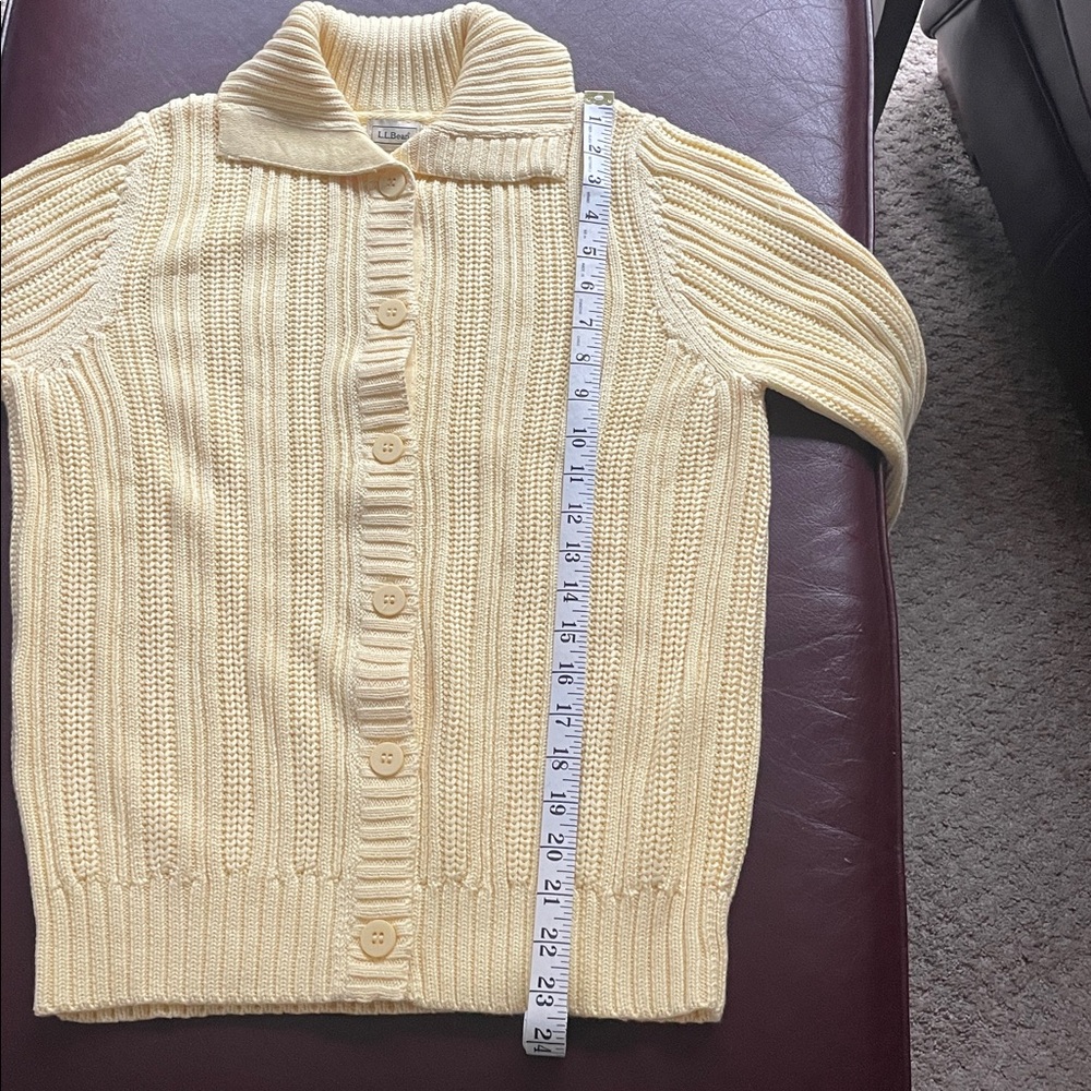 L.L. Bean Pima Cotton Cardigan - Never worn - Picture 10 of 10